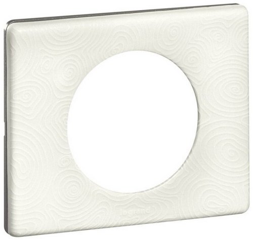 Рамка универсальная Legrand Celiane 1-м. фарфор белая феерия картинка